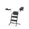 Chaise-haute Lemo 2 3en1 CYBEX Stunning Black -Cybex Soldes Magasin chaise haute lemo 2 3en1 cybex stunning black