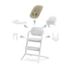 Chaise-haute Lemo 2 4en1 CYBEX All White -Cybex Soldes Magasin chaise haute lemo 2 4en1 cybex all white