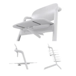 Chaise-haute Lemo 2 4en1 CYBEX All White -Cybex Soldes Magasin chaise haute lemo 2 4en1 cybex all white 3