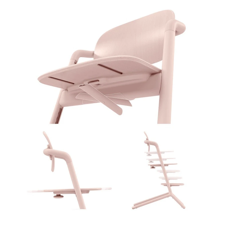 Chaise-haute Lemo 2 4en1 CYBEX Pearl Pink 7 Chaise-haute Lemo 2 4en1 CYBEX Pearl Pink – Image 5