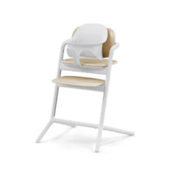 Chaise-haute Lemo 2 4en1 CYBEX Sand White -Cybex Soldes Magasin chaise haute lemo 2 4en1 cybex sand white 3