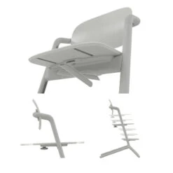 Chaise-haute Lemo 2 CYBEX Suede Grey -Cybex Soldes Magasin chaise haute lemo 2 cybex suede grey 3