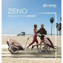 Châssis De Poussette Zéno Sport CYBEX Noir/détails Roses -Cybex Soldes Magasin chassis de poussette zeno sport cybex noirdetails roses 7