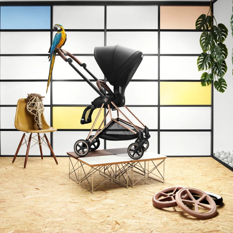 Châssis Poussette Mios 3 CYBEX Chrome Black 5 Châssis Poussette Mios 3 CYBEX Chrome Black – Image 3