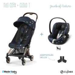 Duo Poussette Coya + Cloud T CYBEX Jewels Of Nature