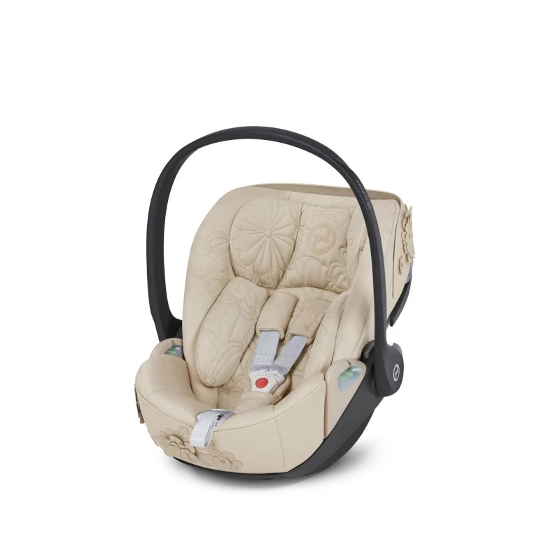 Duo Poussette Coya + Cloud T CYBEX Simply Flowers, Mid Beige 4 Duo Poussette Coya + Cloud T CYBEX Simply Flowers, Mid Beige – Image 2