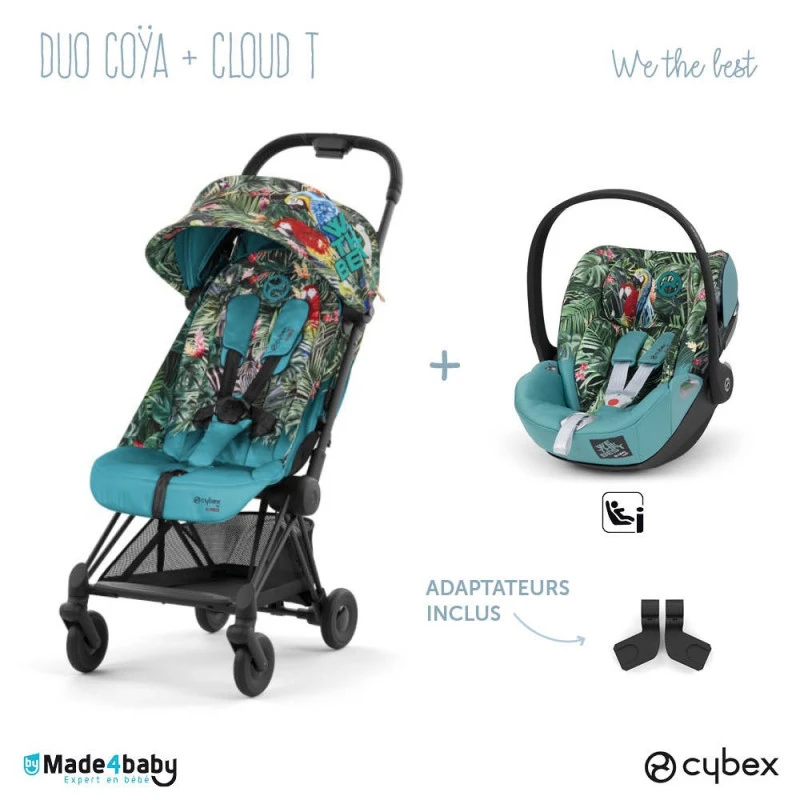 Duo Poussette Coya + Cloud T CYBEX We The Best 3 Duo Poussette Coya + Cloud T CYBEX We The Best