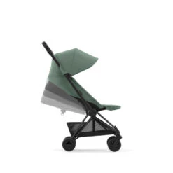 Duo Poussette Coya + Siège Cloud T CYBEX Matt Black/Leaf Green -Cybex Soldes Magasin duo poussette coya siege cloud t cybex matt blackleaf green 2