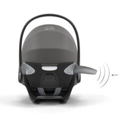 Duo Poussette Coya + Siège Cloud T CYBEX Matt Black/Mirage Grey -Cybex Soldes Magasin duo poussette coya siege cloud t cybex matt blackmirage grey 9