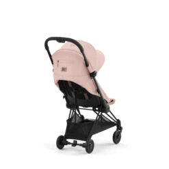 Duo Poussette Coya + Siège Cloud T CYBEX Matt Black/Peach Pink -Cybex Soldes Magasin duo poussette coya siege cloud t cybex matt blackpeach pink 3