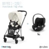 Duo Poussette Mios 3 + Cloud T CYBEX Matt Black/Off White 1 Duo Poussette Mios 3 + Cloud T CYBEX Matt Black/Off White -Cybex Soldes Magasin duo poussette mios 3 cloud t cybex matt blackoff white