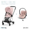 Duo Poussette Mios 3 + Cloud T Plus CYBEX Chrome Black/Peach Pink -Cybex Soldes Magasin duo poussette mios 3 cloud t plus cybex chrome blackpeach pink
