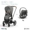 Duo Poussette Priam 4 + Cloud T I-Size CYBEX Chrome Brown/Mirage Grey -Cybex Soldes Magasin duo poussette priam 4 cloud t i size cybex chrome brownmirage grey