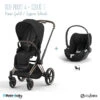 Duo Poussette Priam 4 + Cloud T I-Size CYBEX RoseGold/Sepia Black -Cybex Soldes Magasin duo poussette priam 4 cloud t i size cybex rosegoldsepia black