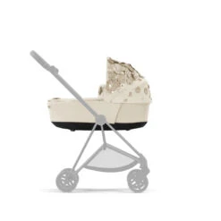 Nacelle De Luxe Mios 3 CYBEX Simply Flowers, Mid Beige -Cybex Soldes Magasin nacelle de luxe mios 30 cybex simply flowers mid beige 2