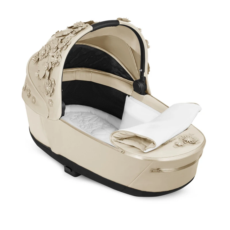 Nacelle Priam 4 CYBEX Simply Flowers, Beige 4 Nacelle Priam 4 CYBEX Simply Flowers, Beige – Image 2