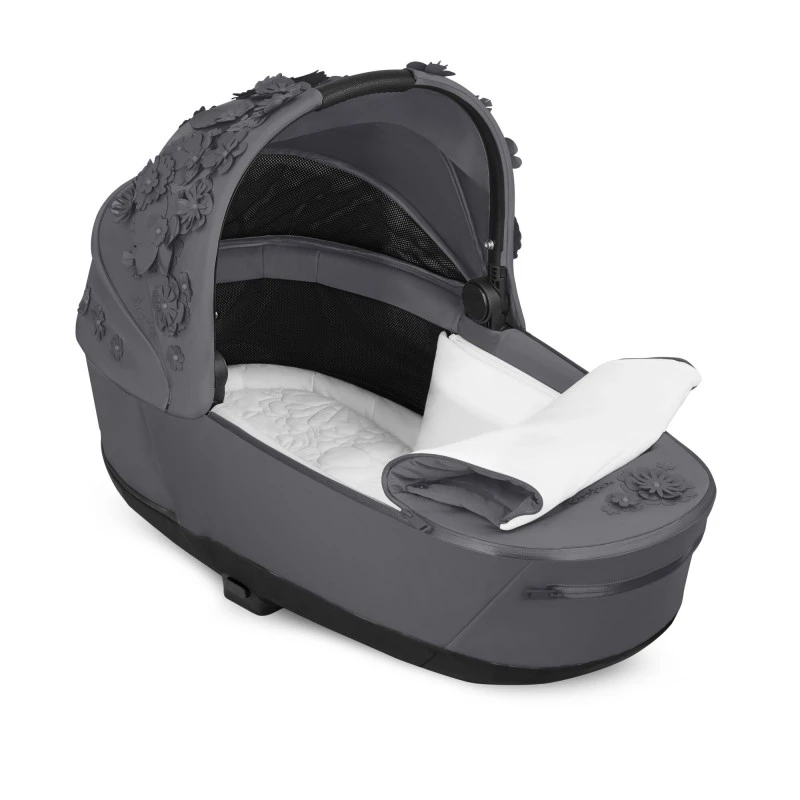 Nacelle Priam 4 CYBEX Simply Flowers, Grey 4 Nacelle Priam 4 CYBEX Simply Flowers, Grey – Image 2