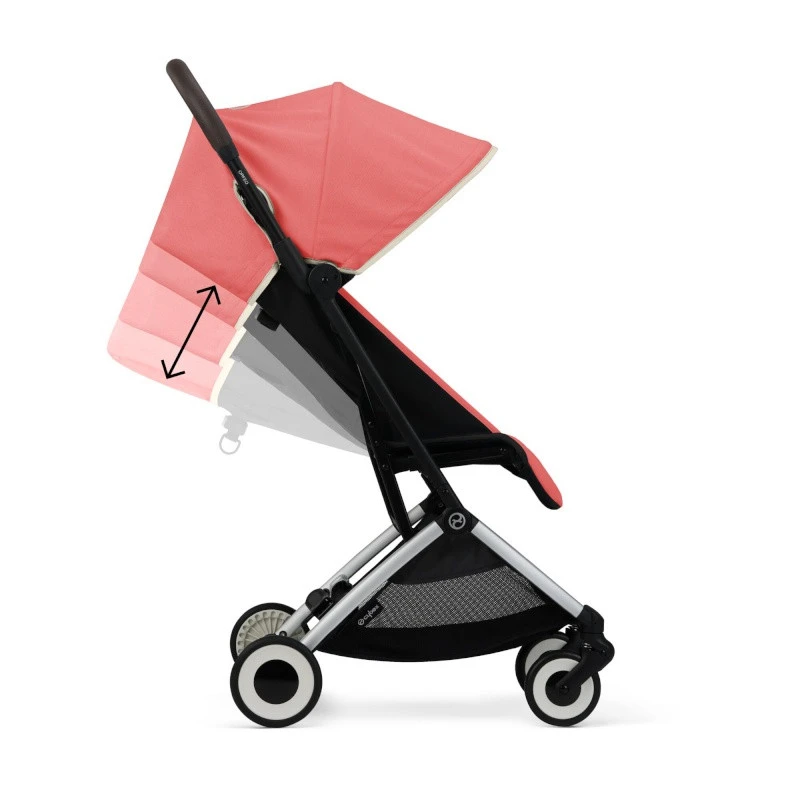 Poussette Compacte Orfeo CYBEX Hibiscus Red 8 Poussette Compacte Orfeo CYBEX Hibiscus Red – Image 6