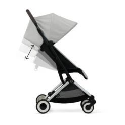 Poussette Compacte Orfeo CYBEX Lava Grey -Cybex Soldes Magasin poussette compacte orfeo cybex lava grey 5