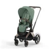 Poussette Complète EPriam 2 CYBEX RoseGold / Leaf Green -Cybex Soldes Magasin poussette complete epriam 2 cybex rosegold leaf green