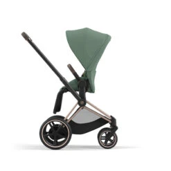 Poussette Complète EPriam 2 CYBEX RoseGold / Leaf Green -Cybex Soldes Magasin poussette complete epriam 2 cybex rosegold leaf green 2