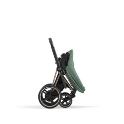 Poussette Complète EPriam 2 CYBEX RoseGold / Leaf Green -Cybex Soldes Magasin poussette complete epriam 2 cybex rosegold leaf green 4