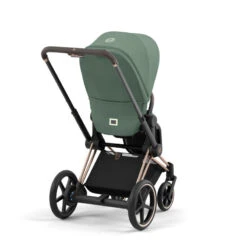 Poussette Complète EPriam 2 CYBEX RoseGold / Leaf Green -Cybex Soldes Magasin poussette complete epriam 2 cybex rosegold leaf green 7