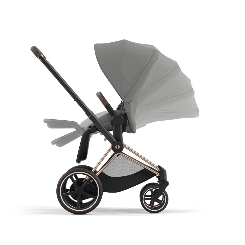 Poussette Complète EPriam 2 CYBEX Rosegold / Mirage Grey 4 Poussette Complète EPriam 2 CYBEX Rosegold / Mirage Grey – Image 2