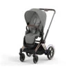 Poussette Complète EPriam 2 CYBEX Rosegold / Mirage Grey -Cybex Soldes Magasin poussette complete epriam 2 cybex rosegold mirage grey