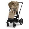 Poussette Complète EPriam 2 Matt Black CYBEX Simply Flowers Beige -Cybex Soldes Magasin poussette complete epriam 2 matt black cybex simply flowers beige