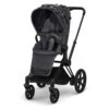 Poussette Complète EPriam 2 Matt Black CYBEX Simply Flowers Grey -Cybex Soldes Magasin poussette complete epriam 2 matt black cybex simply flowers grey