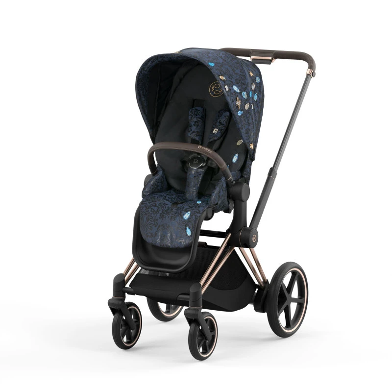 Poussette Complète EPriam 2 Rosegold CYBEX Jewels Of Nature 3 Poussette Complète EPriam 2 Rosegold CYBEX Jewels Of Nature