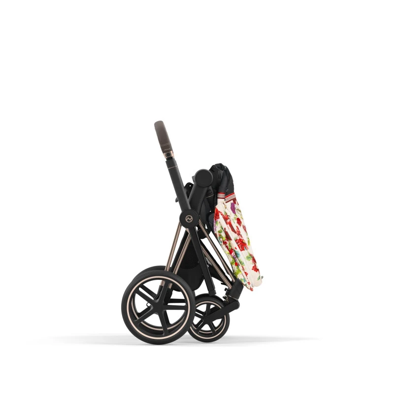 Poussette Complète EPriam 2 Rosegold CYBEX Spring Blossom Light 7 Poussette Complète EPriam 2 Rosegold CYBEX Spring Blossom Light – Image 5