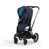 Poussette Complète EPriam 2 CYBEX Matt Black/Nautical Blue -Cybex Soldes Magasin poussette complete epriam 20 cybex matt blacknautical blue