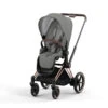 Poussette Complète EPriam 2 CYBEX Rosegold/Soho Grey -Cybex Soldes Magasin poussette complete epriam 20 cybex rosegoldsoho grey