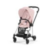 Poussette Complète Mios 3 CYBEX Chrome Black / Peach Pink -Cybex Soldes Magasin poussette complete mios 3 cybex chrome black peach pink