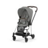 Poussette Complète Mios 3 CYBEX Chrome Brown / Mirage Grey -Cybex Soldes Magasin poussette complete mios 3 cybex chrome brown mirage grey