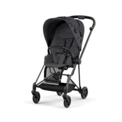 Poussette Complète Mios 3 Matt Black CYBEX Simply Flowers Grey