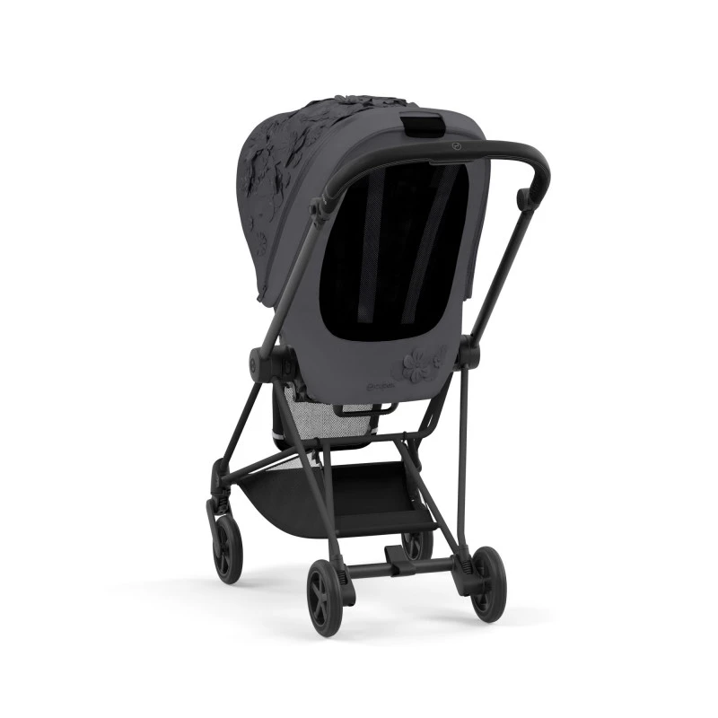 Poussette Complète Mios 3 Matt Black CYBEX Simply Flowers Grey 6 Poussette Complète Mios 3 Matt Black CYBEX Simply Flowers Grey – Image 4