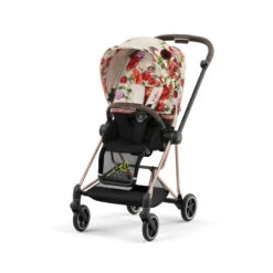 Poussette Complète Mios 3 Rosegold CYBEX Spring Blossom Light