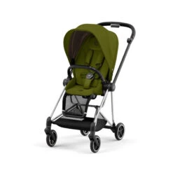 Poussette Complète Mios 3 CYBEX Chrome Black/Khaki Green