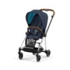 Poussette Complète Mios 3 CYBEX Chrome Brown/Nautical Blue