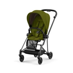 Poussette Complète Mios 3 CYBEX Matt Black/Khaki Green