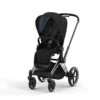 Poussette Complète Priam 4 CYBEX Chrome Black/Deep Black -Cybex Soldes Magasin poussette complete priam 30 cybex chrome blackdeep black