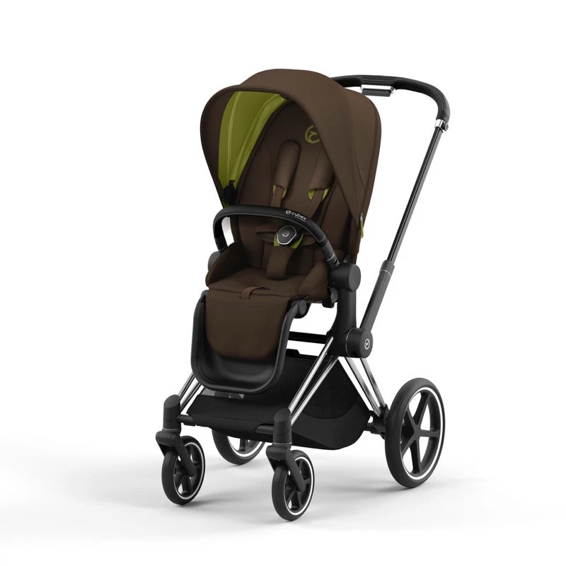 Poussette Complète Priam 4 CYBEX Chrome Black/Khaki Green 3 Poussette Complète Priam 4 CYBEX Chrome Black/Khaki Green