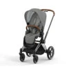 Poussette Complète Priam 4 CYBEX Chrome Brown/Soho Grey -Cybex Soldes Magasin poussette complete priam 30 cybex chrome brownsoho grey