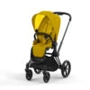 Poussette Complète Priam 4 CYBEX Matt Black/Mustard Yellow -Cybex Soldes Magasin poussette complete priam 30 cybex matt blackmustard yellow