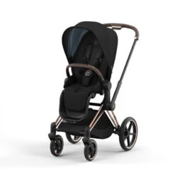 Poussette Complète Priam 4 CYBEX Rosegold/Deep Black