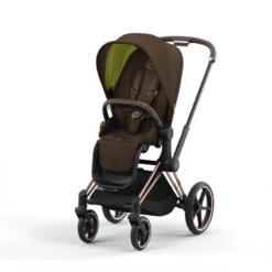 Poussette Complète Priam 4 CYBEX Rosegold/Khaki Green