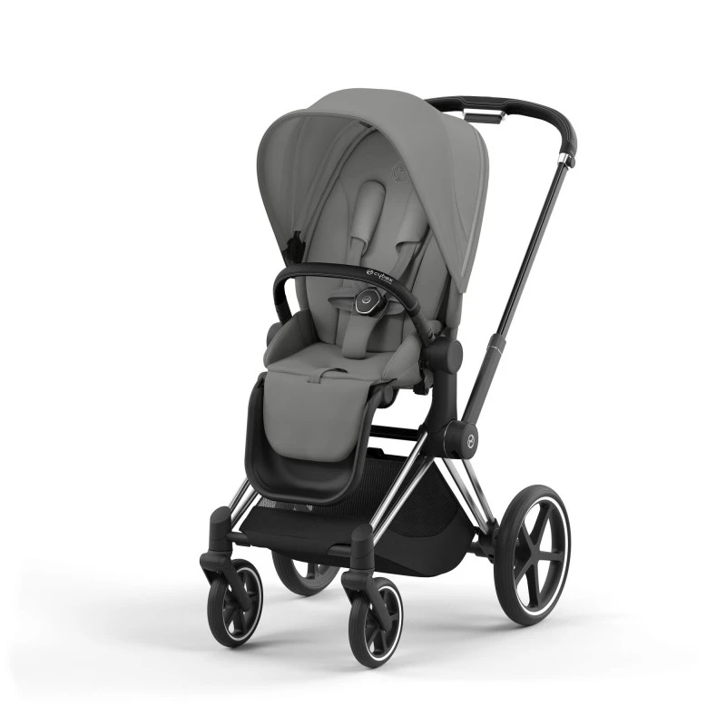 Poussette Complète Priam 4 CYBEX Chrome Black / Mirage Grey 3 Poussette Complète Priam 4 CYBEX Chrome Black / Mirage Grey